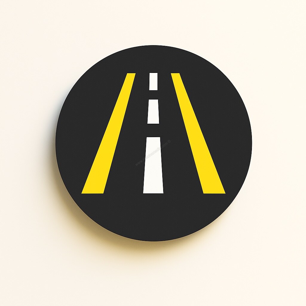 Weg pictogram